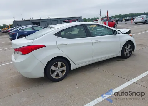 2013 Hyundai Elantra Gls from USA, damaged, VIN 5NPDH4AE0DH264002